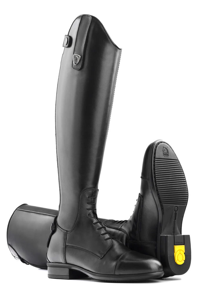 Oficerki jeździeckie skórzane Boxer Close Contact Tattini - Cavalo